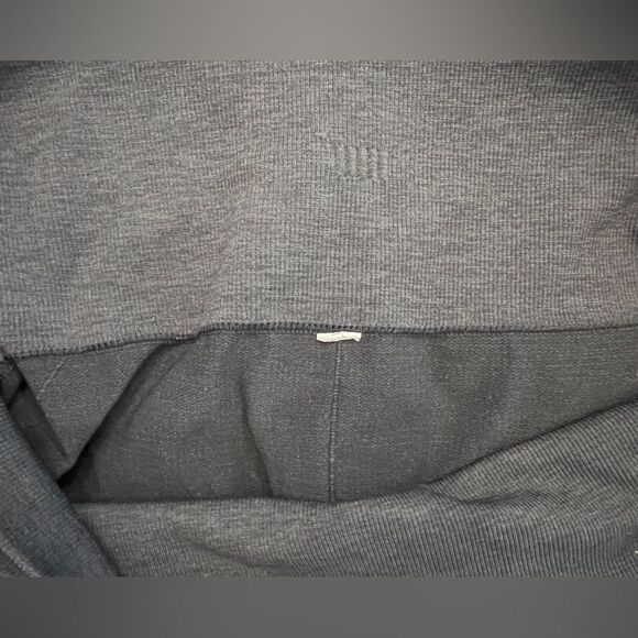 Lululemon Ruched Capri Leggings – Dark Gray, Approx. Size 8 - Picture 2 of 6